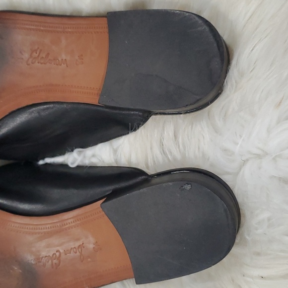 Sam Edelman Lennie black slipon loafers mules size 8.5 - Picture 7 of 12